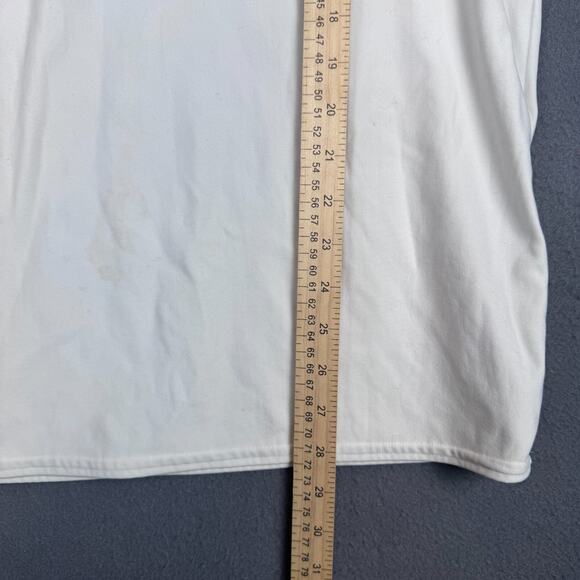 Under Armour Coldgear Thermal Shirt Womens Sz XXL White Stretch Workout Running - Picture 4 of 6